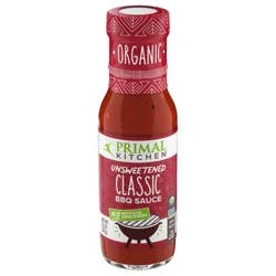 Primal Kitchen Organic and Unsweetened Classic BBQ Sauce - 8.5oz