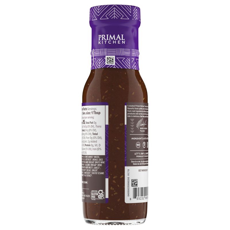slide 4 of 7, Primal Kitchen No Soy Organic Teriyaki Sauce & Marinade - 8.5 fl oz, 8.5 fl oz