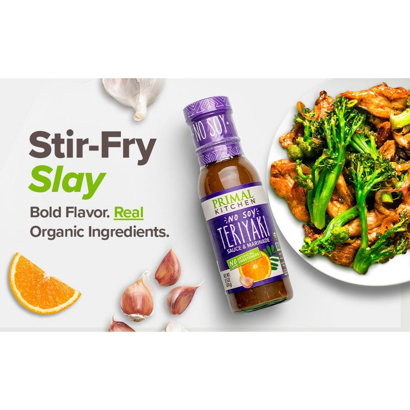 slide 6 of 7, Primal Kitchen No Soy Organic Teriyaki Sauce & Marinade - 8.5 fl oz, 8.5 fl oz
