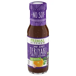 Primal Kitchen No Soy Organic Teriyaki Sauce & Marinade - 8.5 fl oz