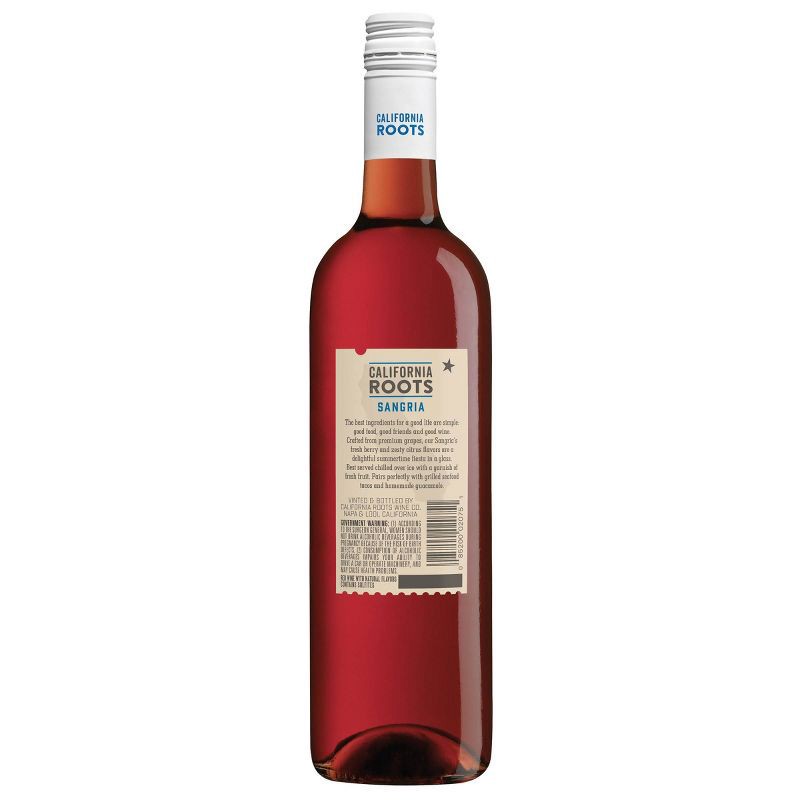 slide 3 of 4, Sangria Red Wine - 750ml Bottle - California Roots™, 750 ml