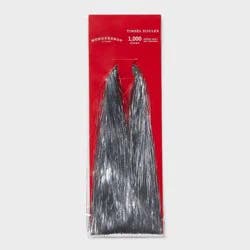 1000ct Christmas Tinsel Icicles Silver- Wondershop™