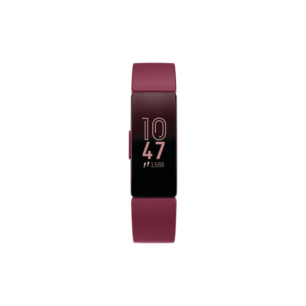 slide 2 of 6, Fitbit Inspire Activity Tracker with Small & Large Band - Sangria, 1 ct