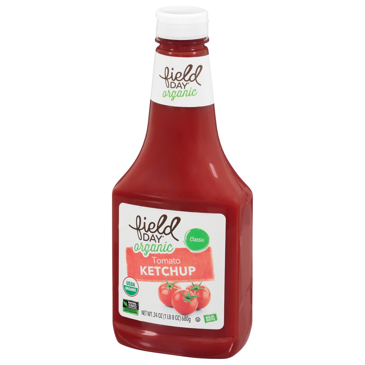 slide 4 of 13, Field Day Organic Classic Tomato Ketchup 24 oz, 24 oz