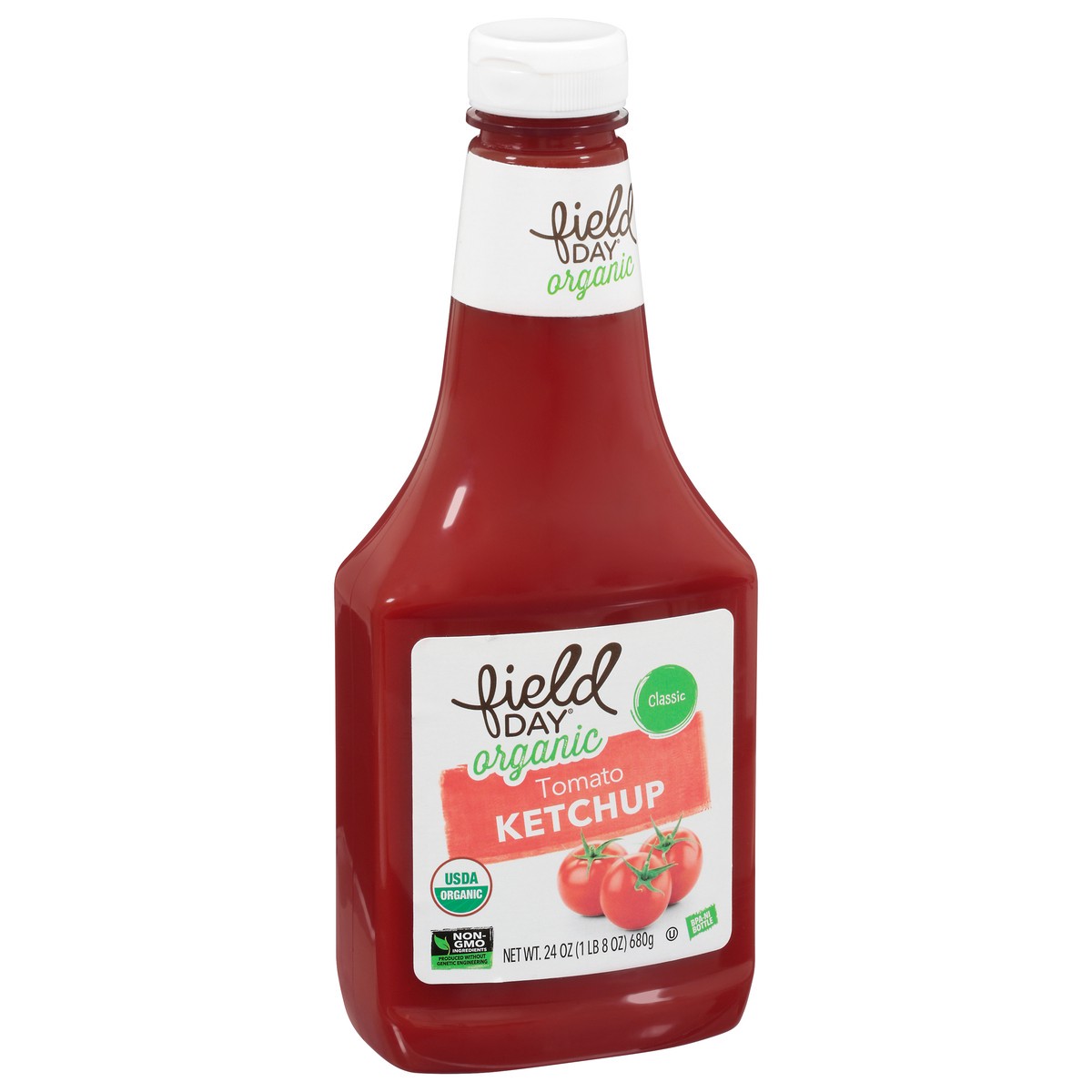 slide 5 of 13, Field Day Organic Classic Tomato Ketchup 24 oz, 24 oz