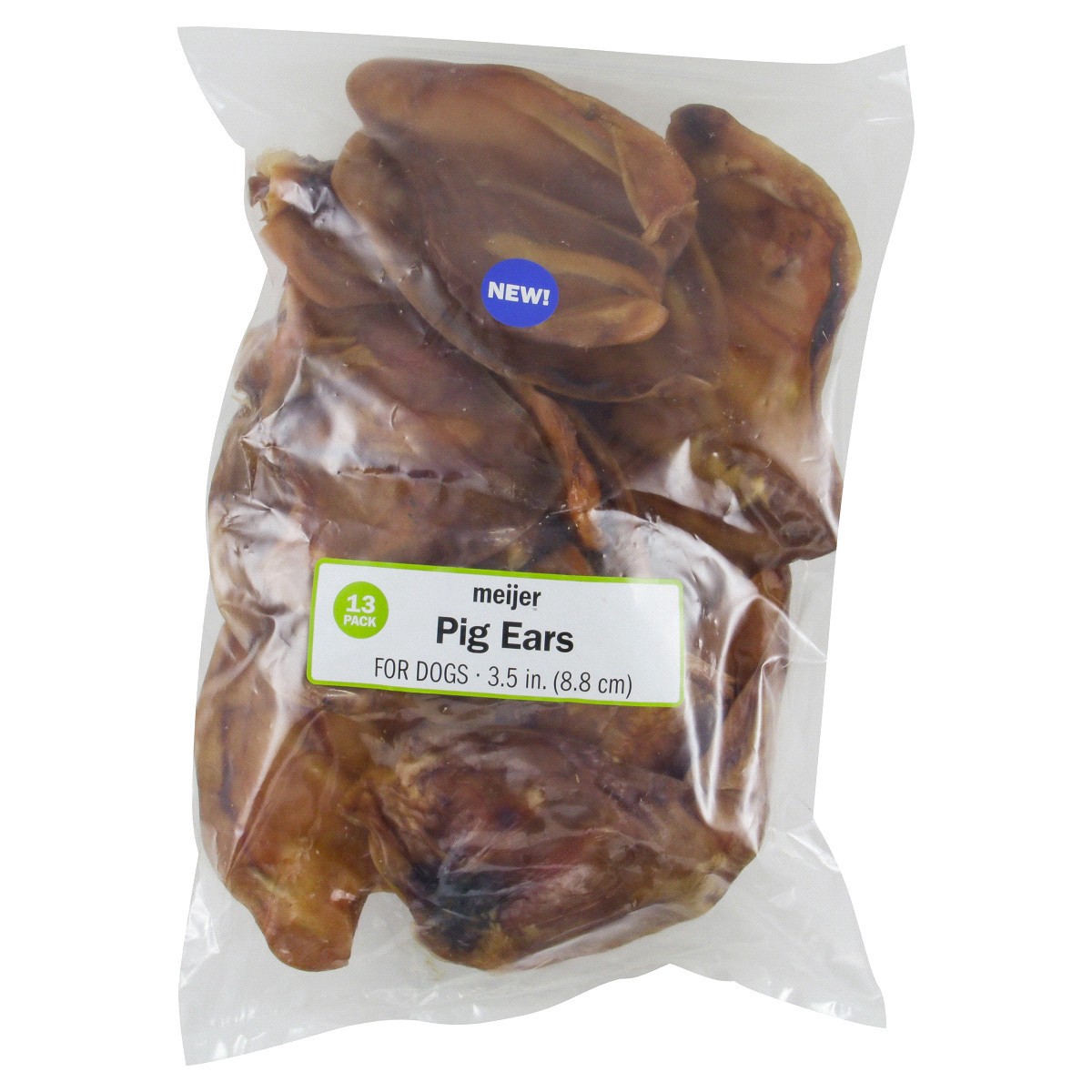 slide 1 of 5, Meijer 3.5" Real Pig Ears, 13 ct