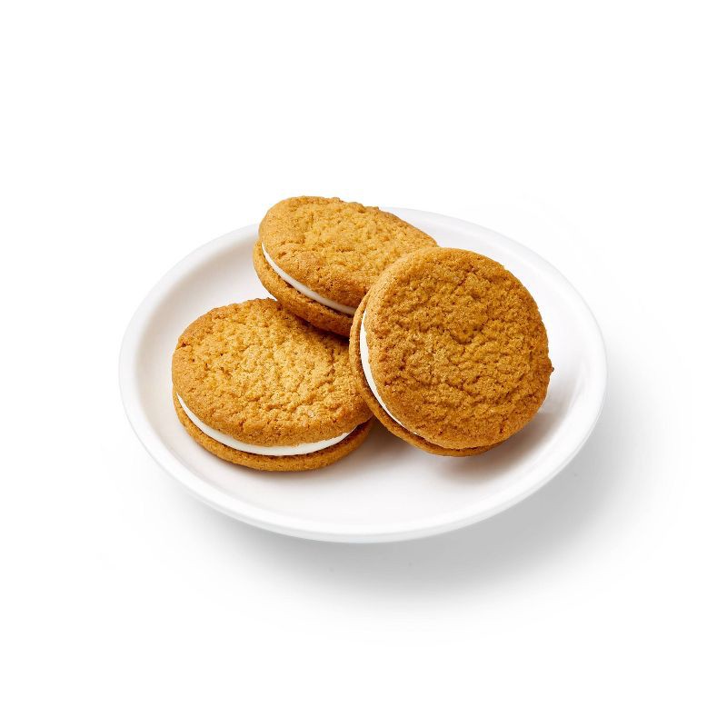 slide 2 of 5, Fall Harvest Pumpkin Cheesecake Sandwich Cookies - 10.6oz - Favorite Day™, 10.6 oz