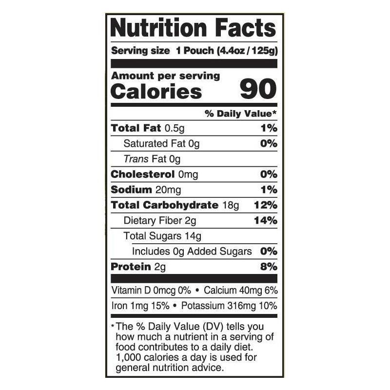 slide 4 of 7, Peter Rabbit Organics Pumpkin Tree Banana Mango Broccoli & Kale Baby Food Pouch - 4.4oz, 4.4 oz
