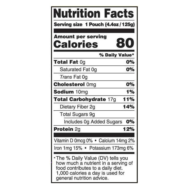 slide 4 of 7, Peter Rabbit Organics Pumpkin Tree Apple Pea & Spinach Baby Food Pouch - 4.4oz, 4.4 oz