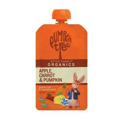 Peter Rabbit Organics Pumpkin Tree Apple Carrot & Pumpkin Baby Food Pouch - 4.4oz