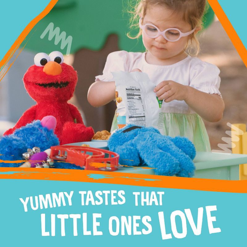 slide 5 of 10, Earth's Best Organic Peanut Butter Puffs Baby & Toddler Snacks Sesame Street - 2oz, 2 oz