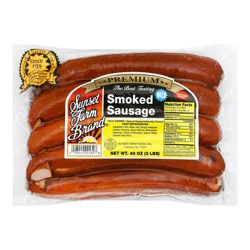Sunset Farm Brand Premium Mild Smoked Sausage 48 oz
