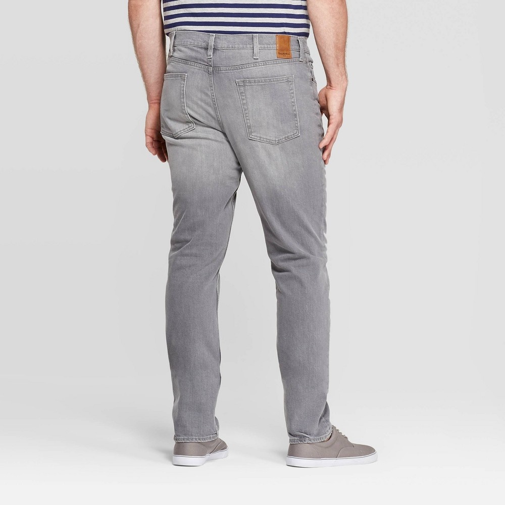 slide 2 of 3, Men's Tall Slim Fit Jeans - Goodfellow & Co Gray 40x36, 1 ct