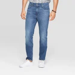 Men's Slim Fit Jeans - Goodfellow & Co Medium Denim Wash 30x32