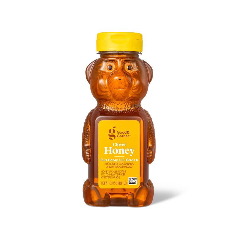 slide 1 of 3, Pure Clover Honey - 12oz - Good & Gather™, 12 oz