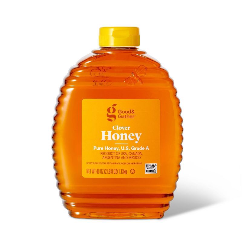 slide 1 of 3, Pure Clover Honey - 40oz - Good & Gather™, 40 oz