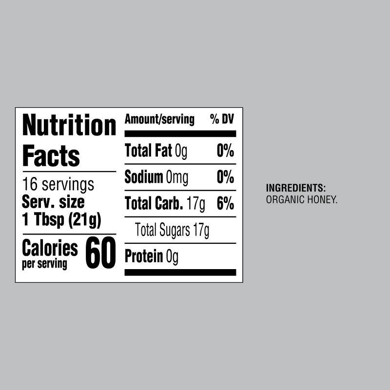 slide 4 of 4, Organic Raw Unfiltered Pure Honey - 12oz - Good & Gather™, 12 oz