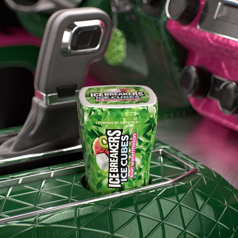 slide 6 of 7, Ice Breakers Kiwi Watermelon Ice Cubes Gum - 3.24oz, 3.24 oz