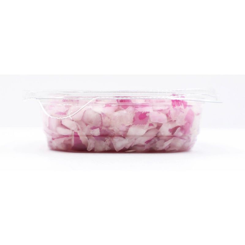 slide 2 of 5, Diced Red Onion - 5oz, 5 oz