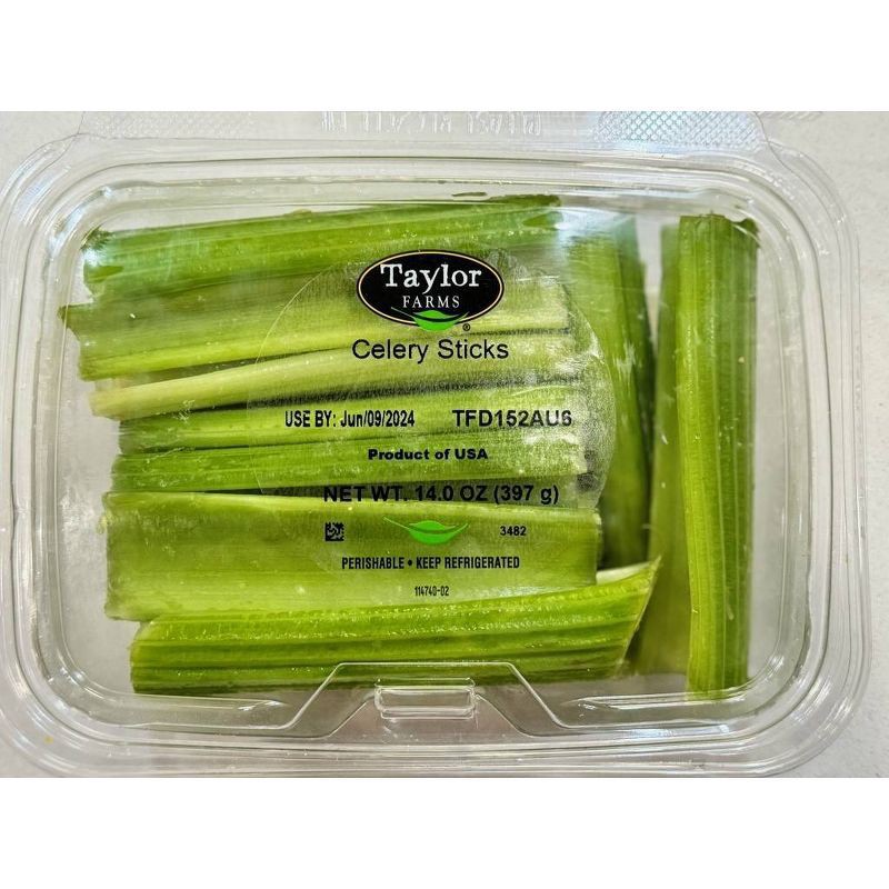 slide 1 of 3, Celery Sticks - 14oz, 14 oz