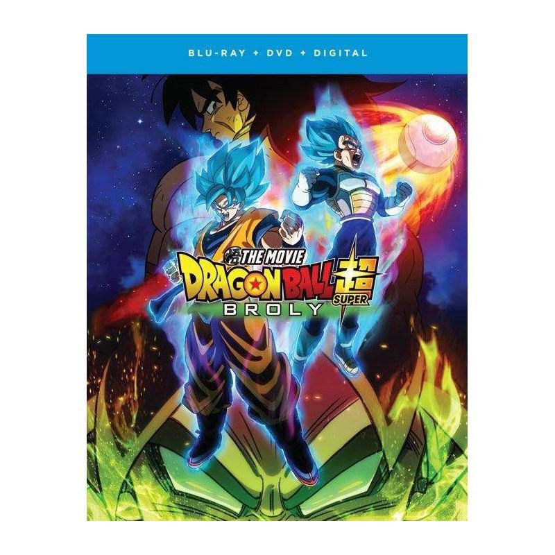 slide 1 of 1, Crunchyroll Dragon Ball Super: Broly - The Movie (Blu-ray + DVD + Digital), 1 ct