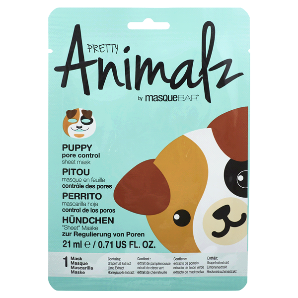 slide 1 of 1, Masque Bar Animalz Mask, 0.71 oz