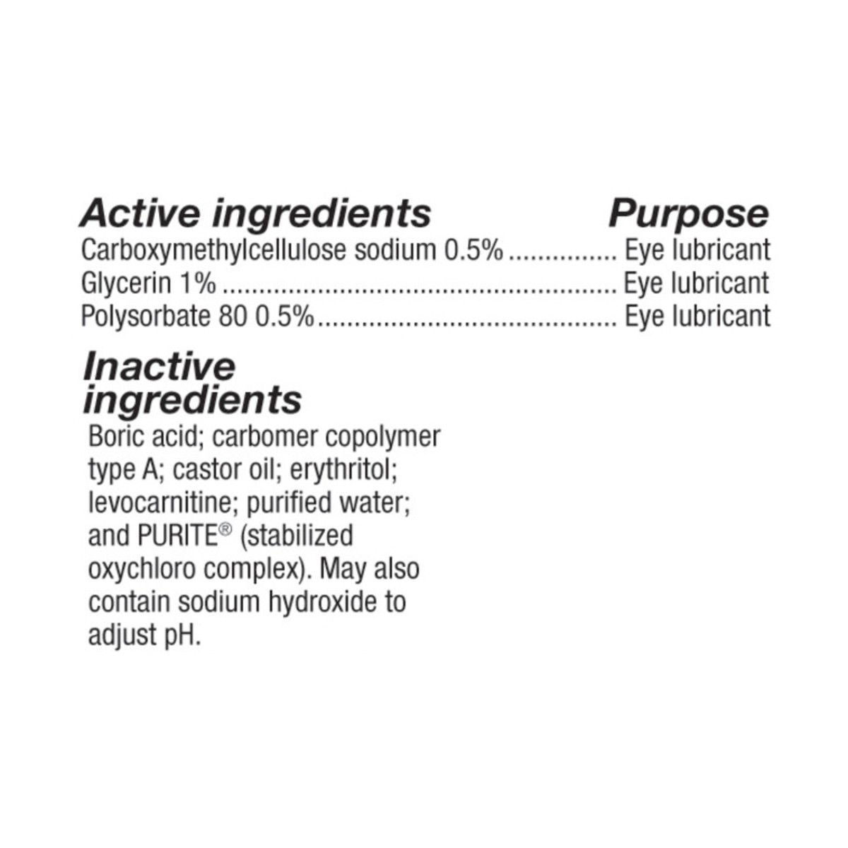 slide 2 of 6, Refresh Optive Advanced Lubricant Eye Drops Preserved Tears, 2 Count, 2x0.33 fl oz (20 mL), 2 ct