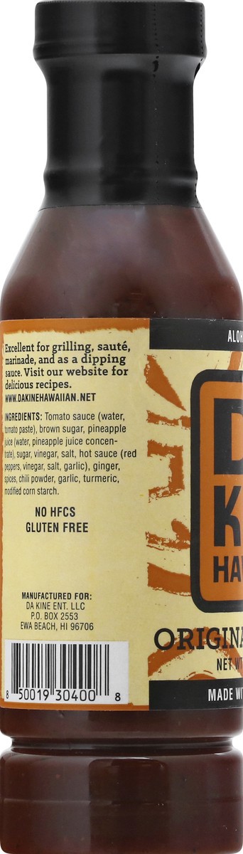 slide 5 of 12, Da Kine Hawaiian Original BBQ Sauce 12 oz, 12 oz