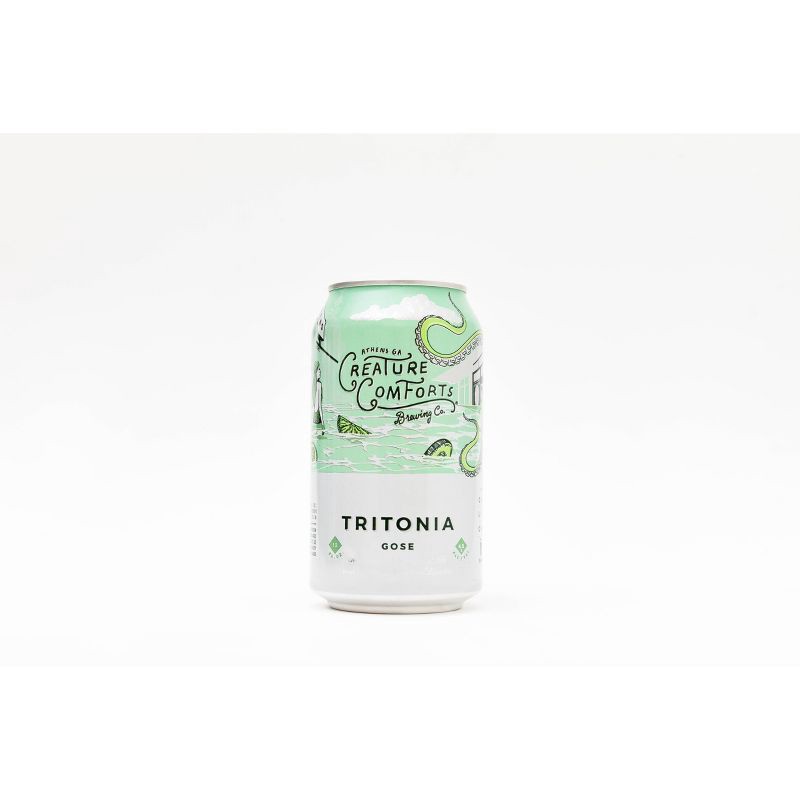 slide 2 of 3, Creature Comforts Brewing Co. Creature Comfort Brewing Tritonia Gose Beer - 6pk/12 fl oz Cans, 6 ct; 12 fl oz