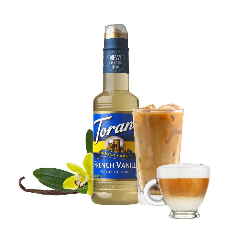 slide 3 of 4, Torani Sugar Free French Vanilla - 12.7 fl oz, 12.7 fl oz