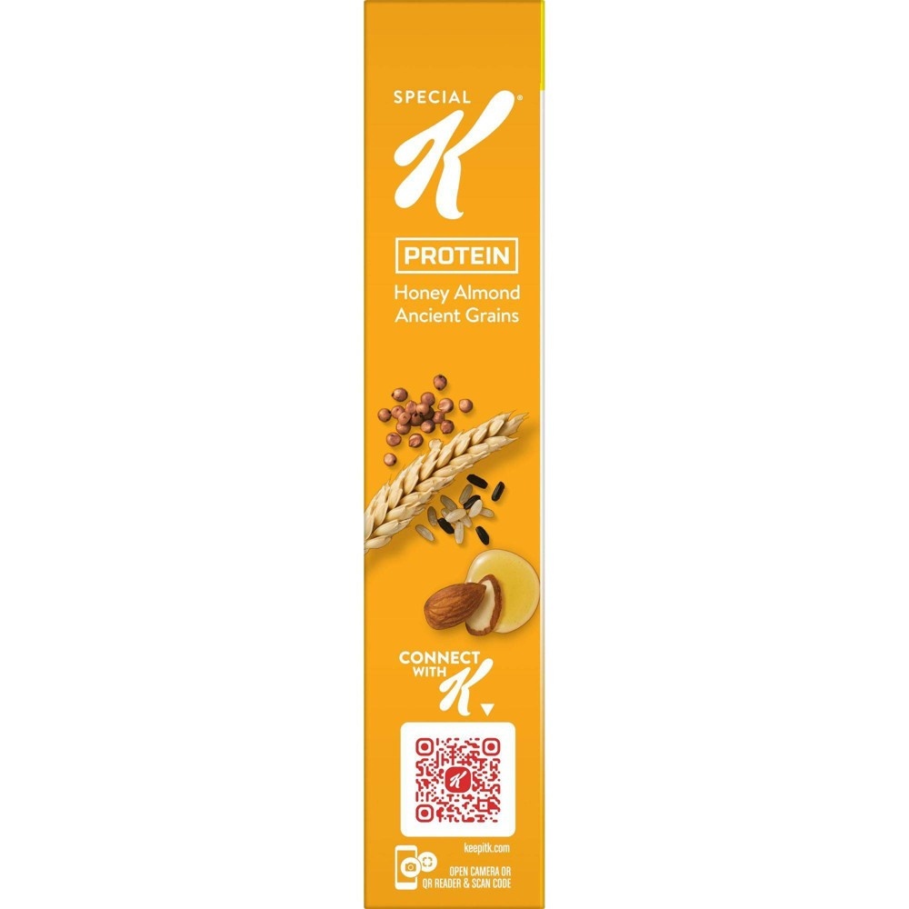slide 6 of 7, Special K Protein Honey Almond Ancient Grain Breakfast Cereal - Kellogg's, 17.1 oz
