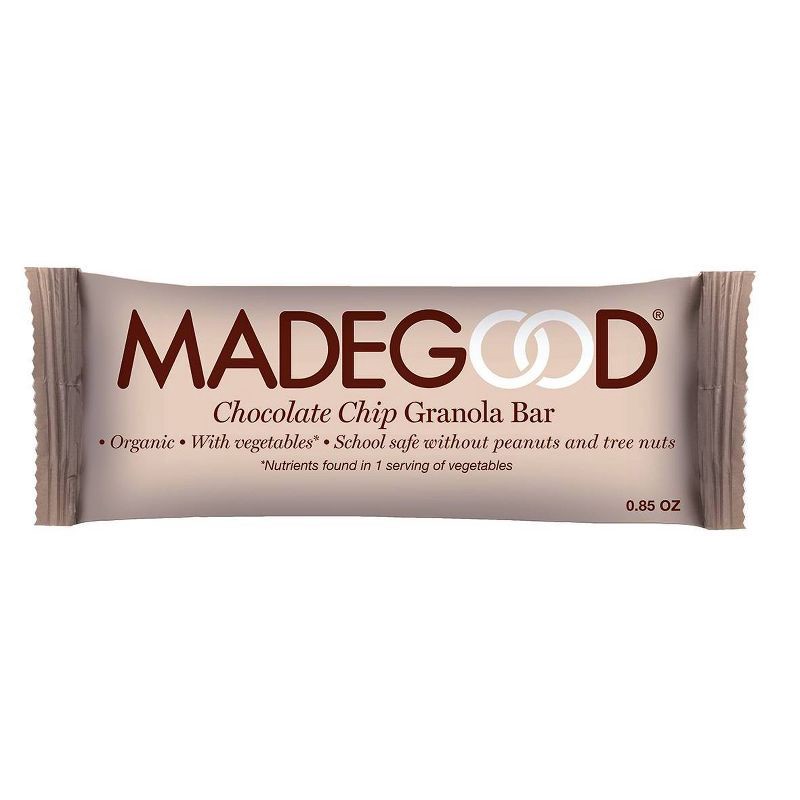slide 3 of 3, MadeGood Chocolate Chip Granola Bars - 6ct, 6 ct