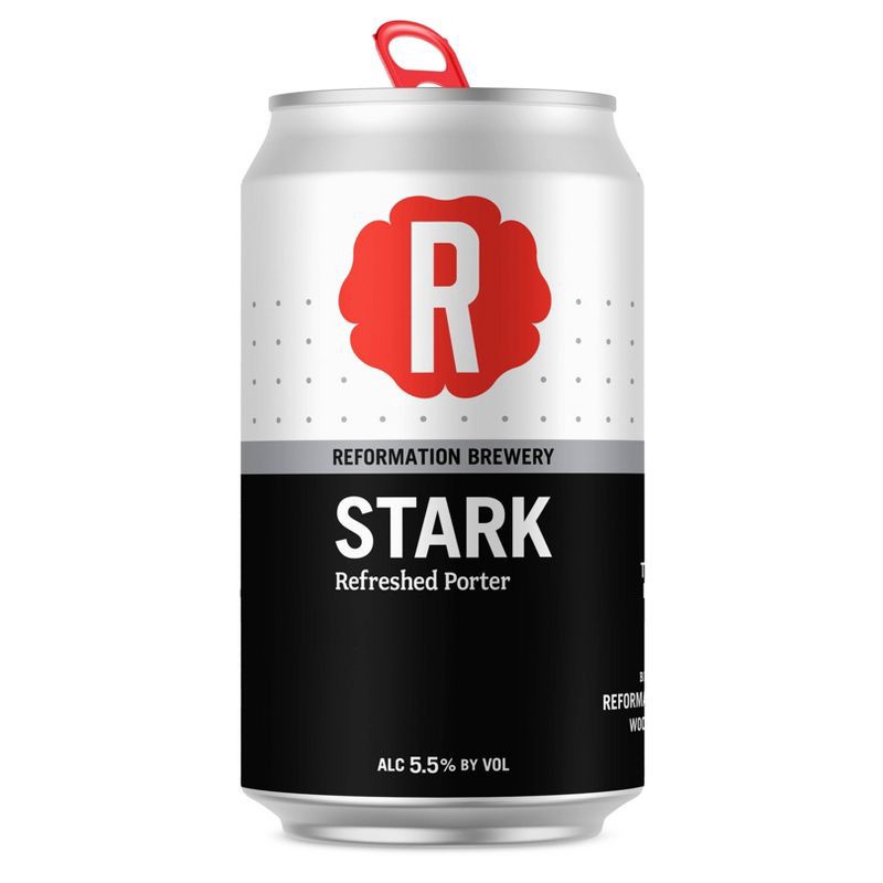 slide 2 of 3, Reformation Brewery Reformation Stark Toasted Porter Beer - 6pk/12 fl oz Cans, 6 ct; 12 fl oz