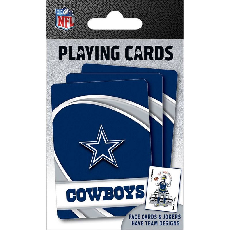 slide 3 of 4, NFL Dallas Cowboys Playing Cards, 1 ct