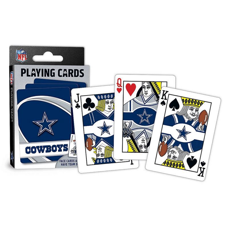 slide 4 of 4, NFL Dallas Cowboys Playing Cards, 1 ct