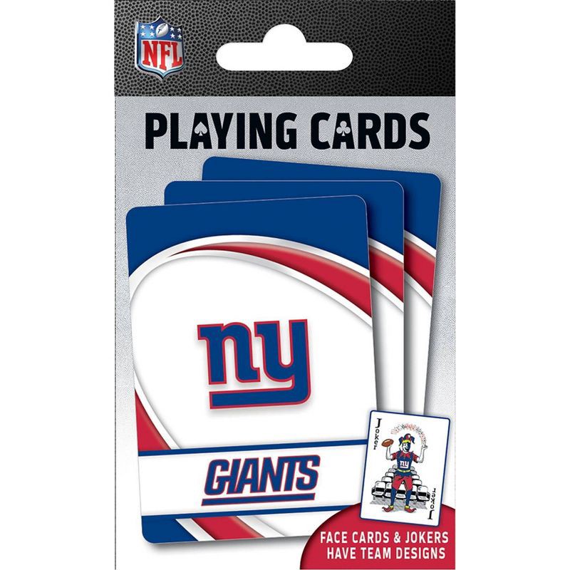 slide 2 of 4, NFL New York Giants Playing Cards, 1 ct