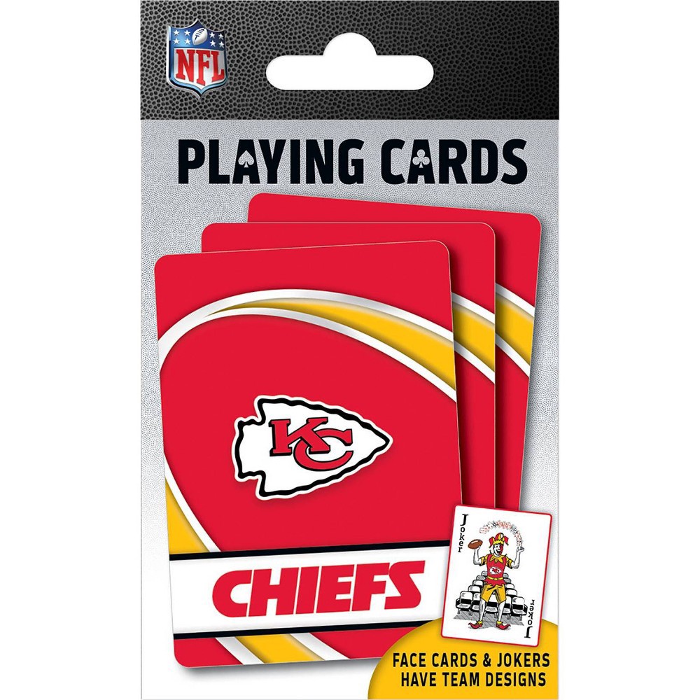 slide 2 of 4, NFL Kansas City Chiefs Playing Cards, 1 ct