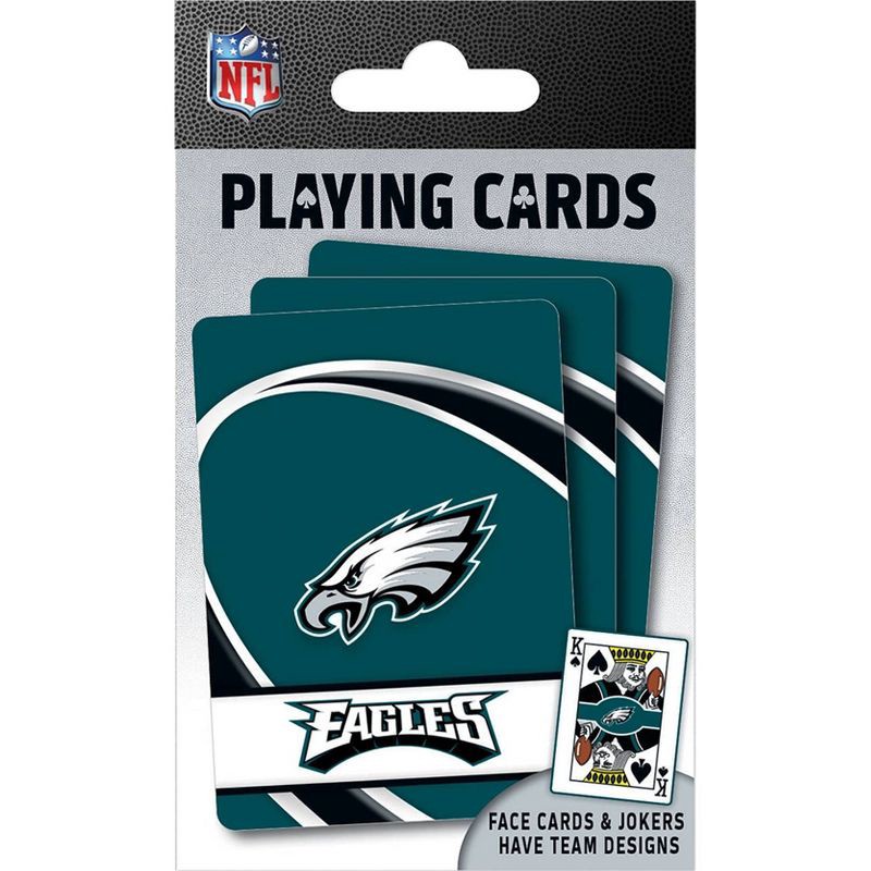 slide 2 of 3, NFL Philadelphia Eagles Playing Cards, 1 ct