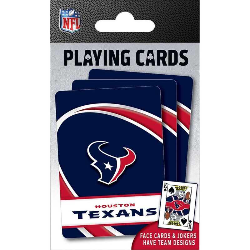 slide 3 of 4, NFL Houston Texans Playing Cards, 1 ct