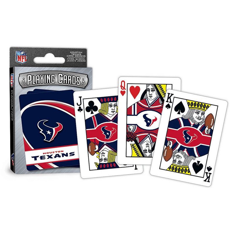 slide 2 of 4, NFL Houston Texans Playing Cards, 1 ct