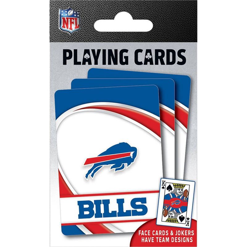 slide 2 of 4, NFL Buffalo Bills Playing Cards, 1 ct