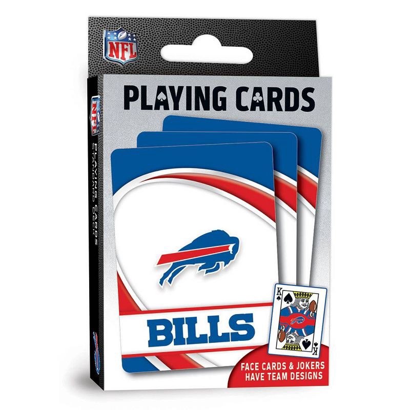 slide 1 of 4, NFL Buffalo Bills Playing Cards, 1 ct