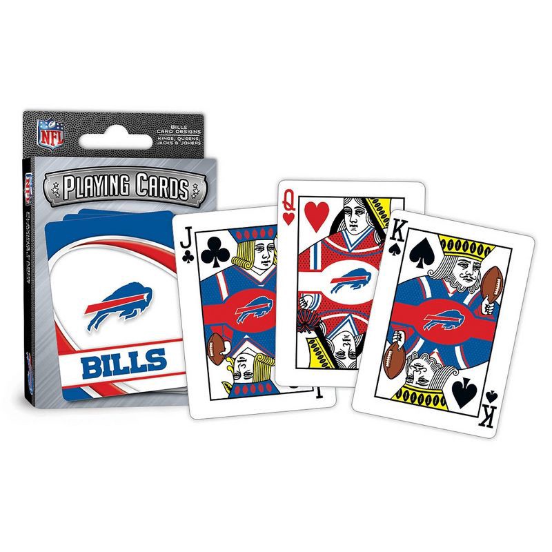 slide 4 of 4, NFL Buffalo Bills Playing Cards, 1 ct