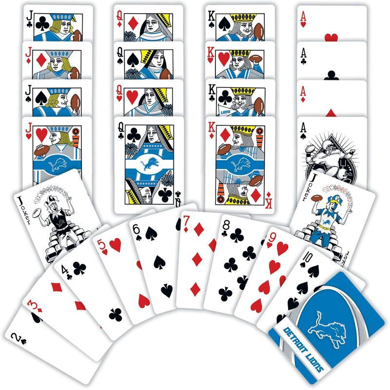 Detroit Lions Playing Cards