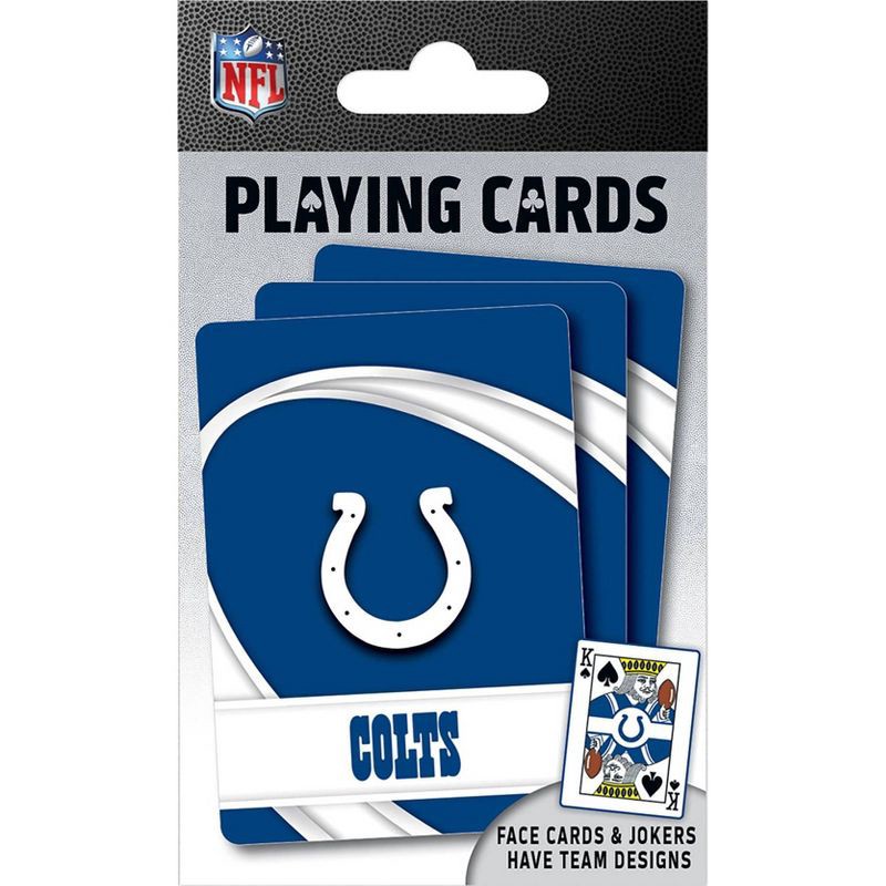 slide 3 of 4, NFL Indianapolis Colts Playing Cards, 1 ct