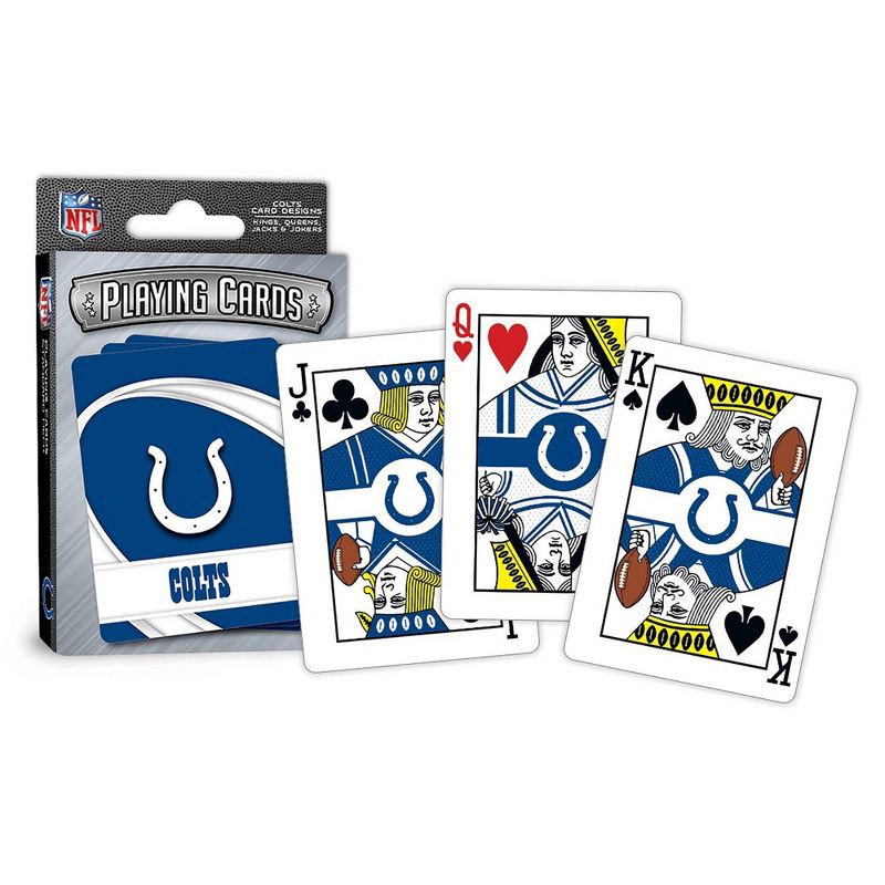 slide 2 of 4, NFL Indianapolis Colts Playing Cards, 1 ct