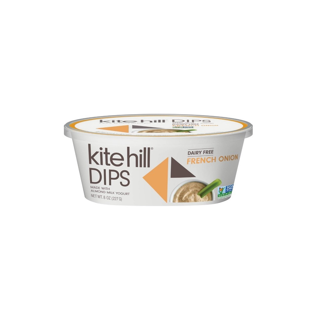 slide 2 of 4, Kite Hill Dairy-Free French Onion Dip, 8 oz