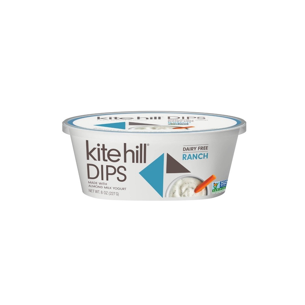 slide 2 of 4, Kite Hill Dairy-Free Ranch Dip, 8 oz