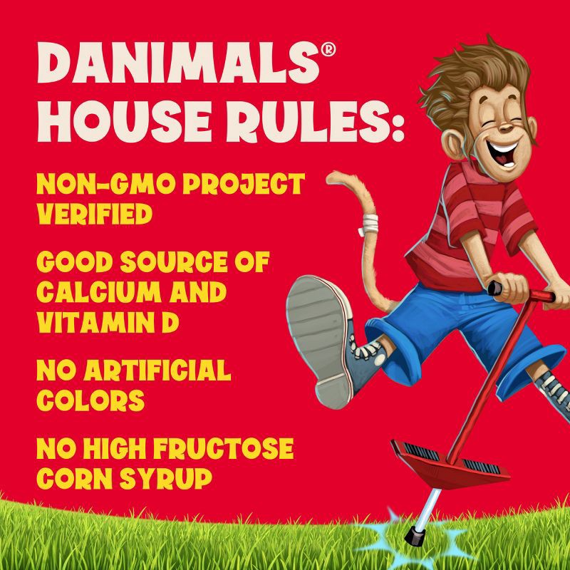 slide 17 of 20, Danimals Strawberry & Birthday Cake Kids' Smoothies - 12ct/3.1 fl oz Bottles, 12 ct; 3.1 fl oz