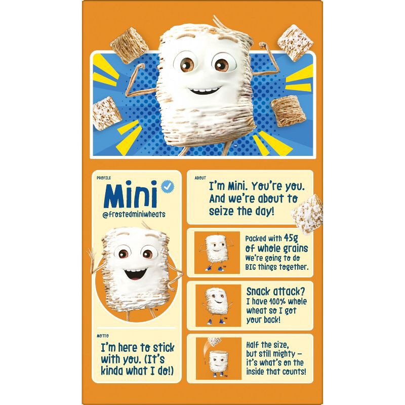 slide 4 of 10, Frosted Mini-Wheats Kellogg's Frosted Mini Wheats Little Bites Cereal - 20.2oz, 20.2 oz